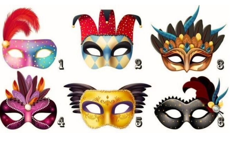 Maska që zgjidhni do të tregojë një anë të fshehtë të personalitetit tuaj