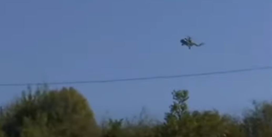 Para avionëve serbë, në Jarinje fluturoi një helikopter i KFOR-it