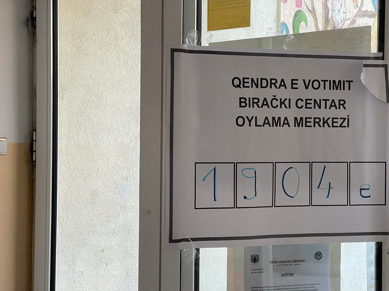 Rreth 7  më pak votues deri tani krahasuar me zgjedhjet e dhjetorit