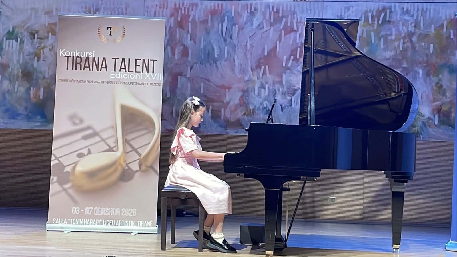 Nina Hoxhaj fitoi vendin e dytë në  Tirana Talent   edicioni XVII