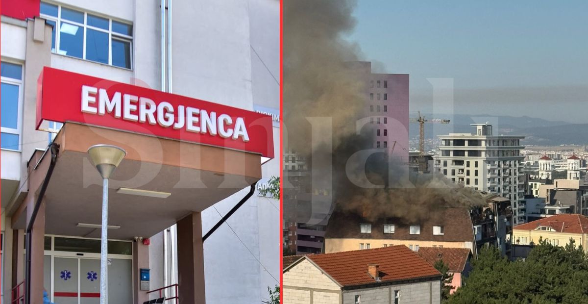 5 vjeçari në gjendje stabile pas lëndimit nga zjarri në një ndërtesë në Prishtinë  QKUK jep detaje