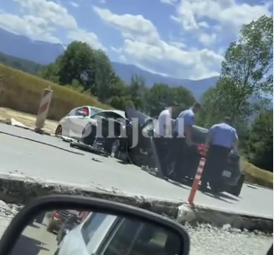 Aksidenti në Jabllanicë  katër persona përfundojnë në spital