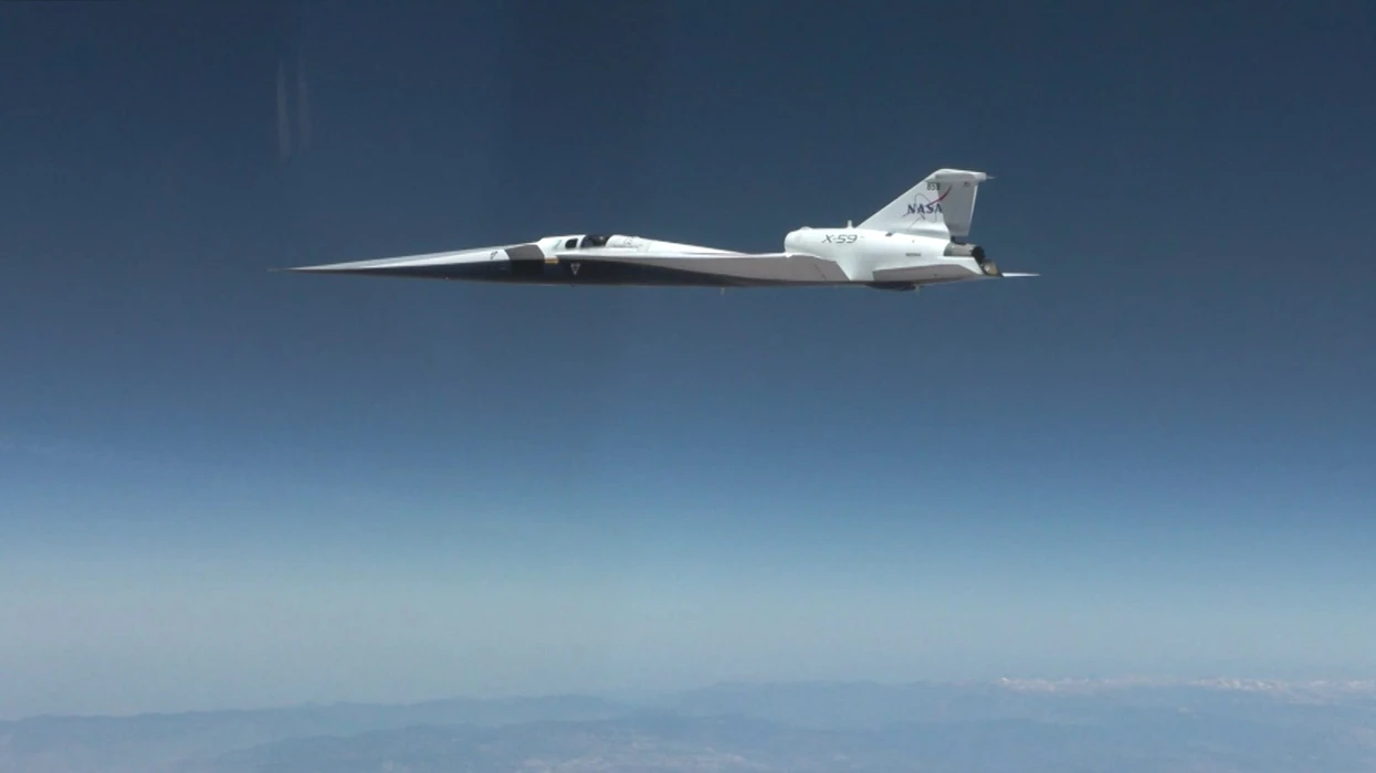 X 59 i NASA s thyen shpejtësinë e zërit në test historik