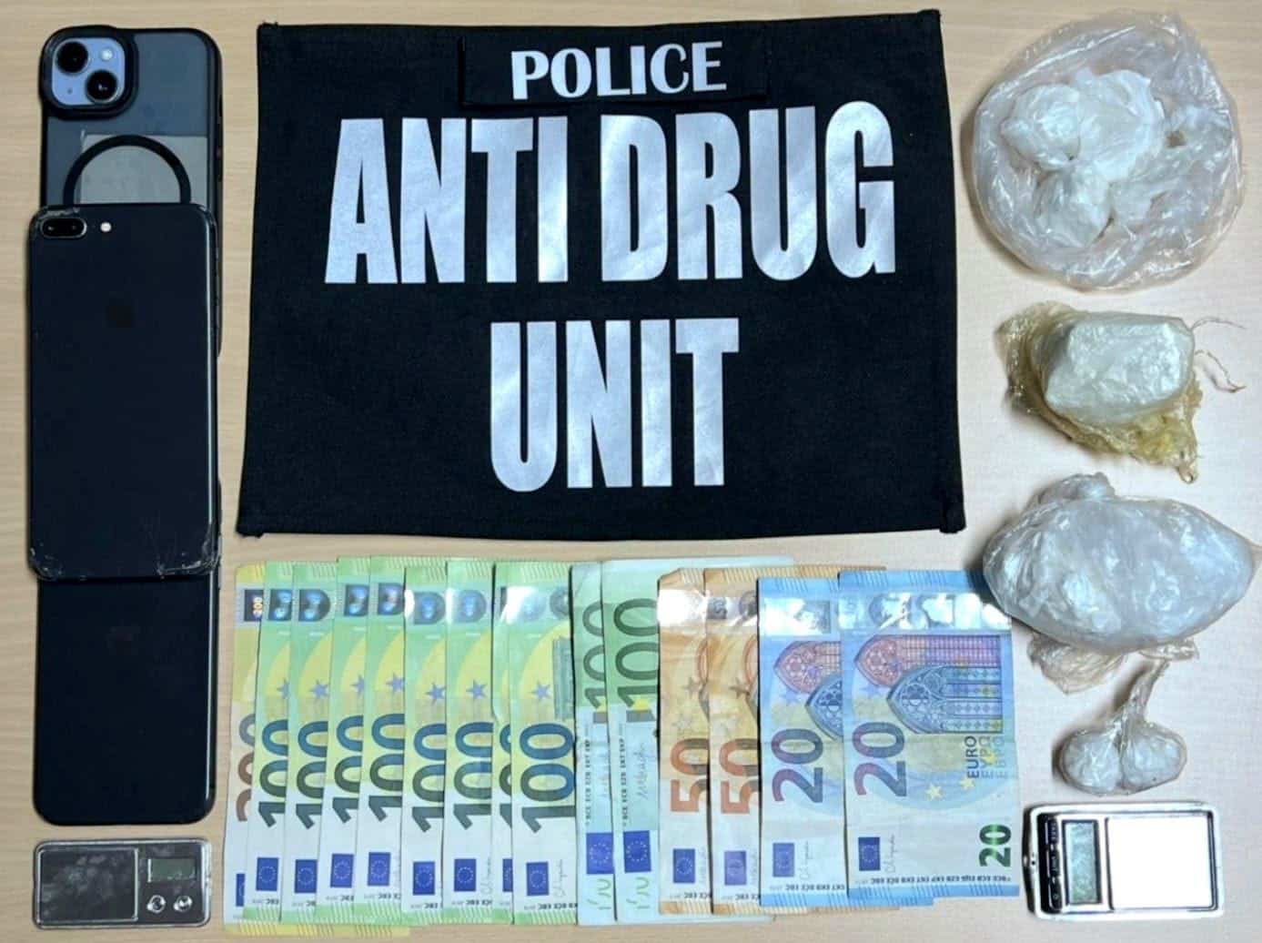 Operacion kundër drogës në Kosovë  arrestohen dy persona dhe konfiskohen rreth 148 gramë kokainë
