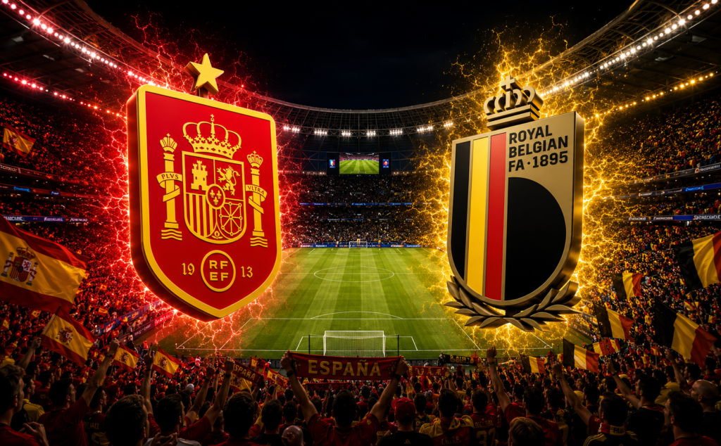 Superpërballja e çerekfinales  Spanja dhe Belgjika kërkojnë biletën për në gjysmëfinale
