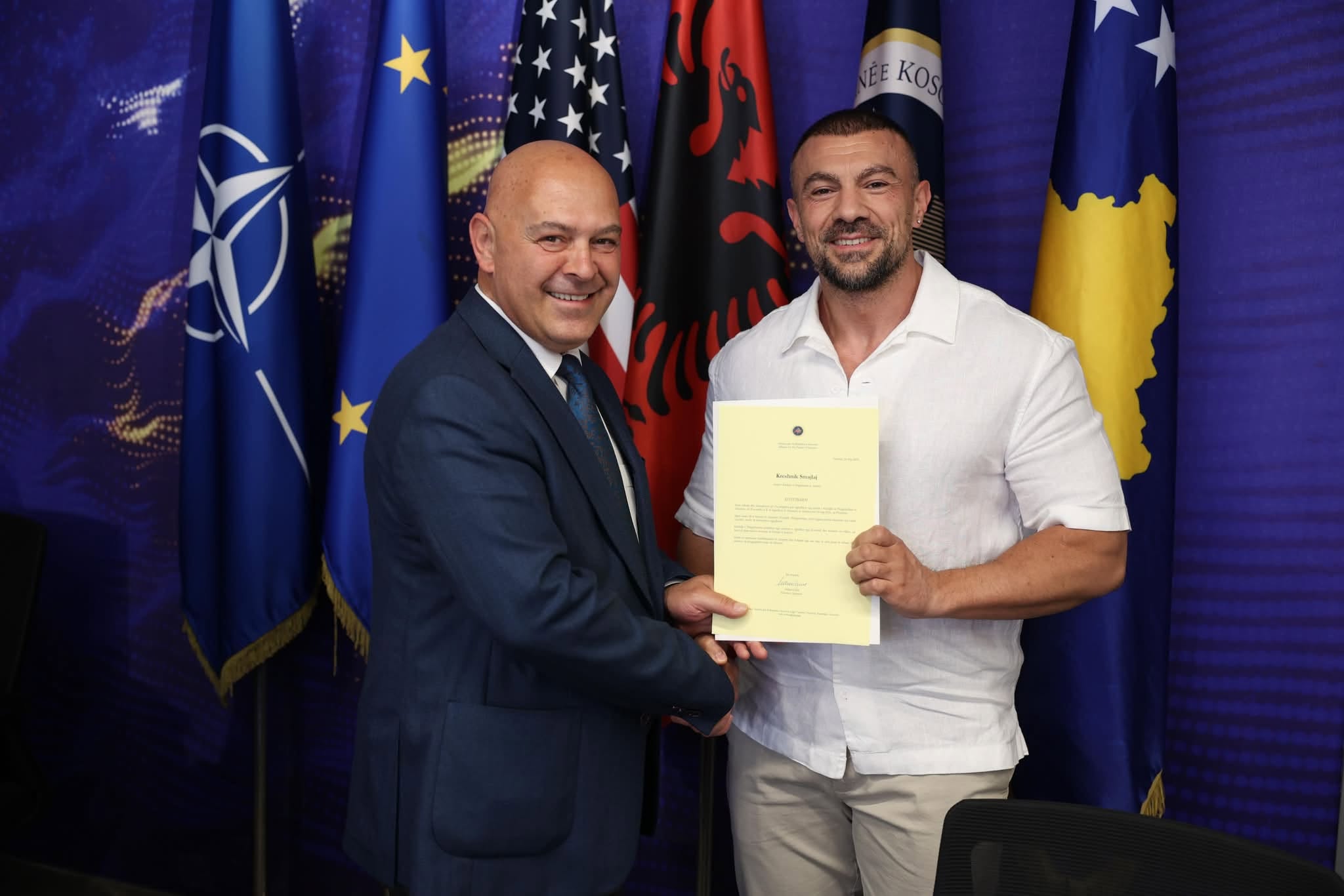 Kreshnik Smajlaj zgjidhet anëtar i Kryesisë së Aleancës