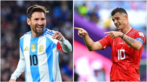 Notat e lojtarëve  Argjentinë 3 1 Zvicër  Messi ylli i ndeshjes  Xhaka më i miri te helvetët