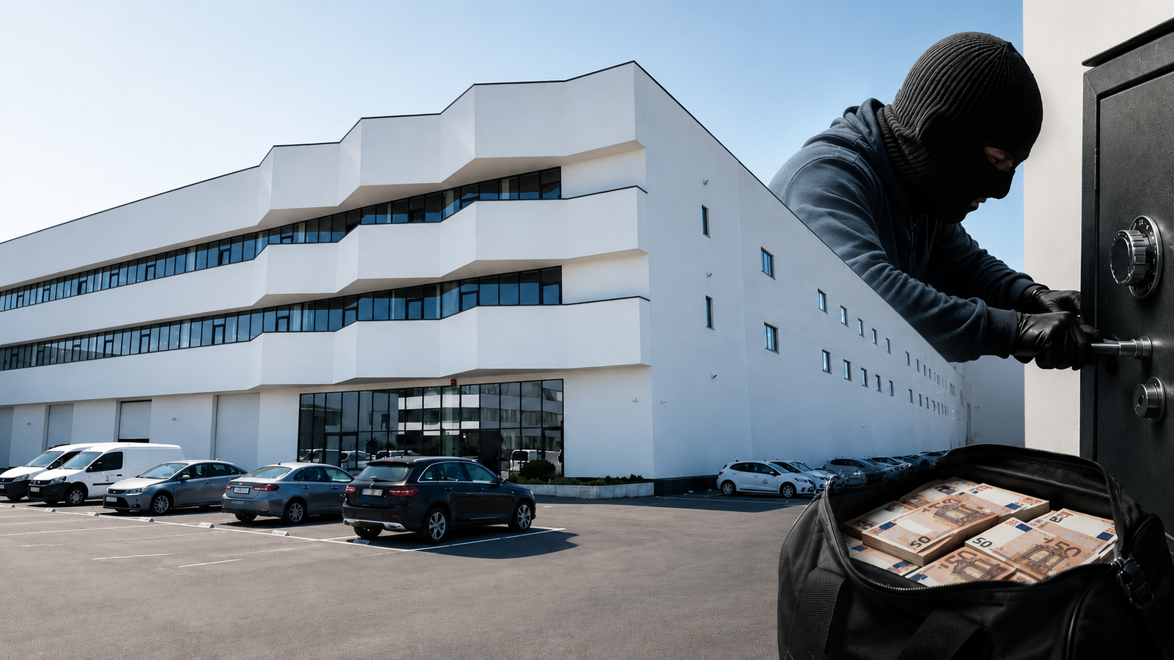 Ekskluzive   Goditet depoja kryesore e korporatës  Buçaj   hajnat thyejnë kasafortën dhe zhduken me 45 mijë euro