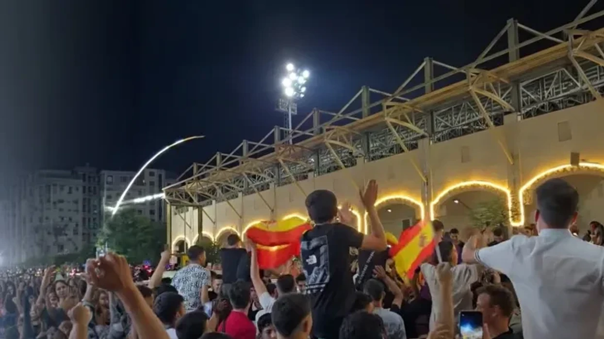 Palestinezët festojnë triumfin e Spanjës në Botëror: “Ka qëndruar